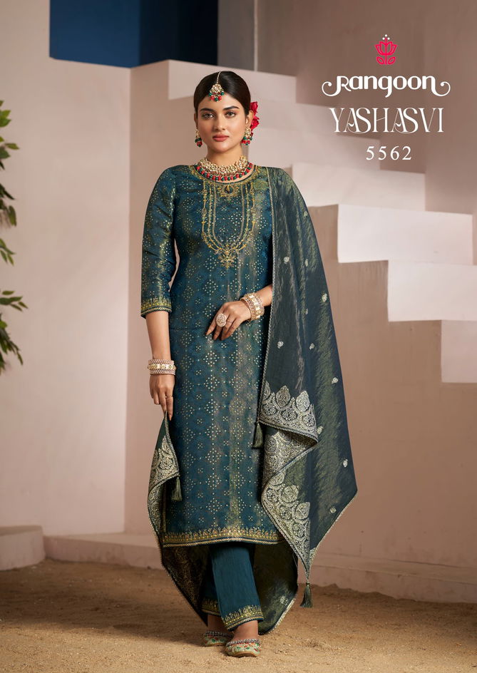 Yashasvi By Rangoon Viscose Kurti With Bottom Dupatta Wholesalers In India
